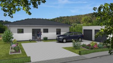 Bungalow Mühlhausen HausIdee OHB HausbauGruppe Thüringen