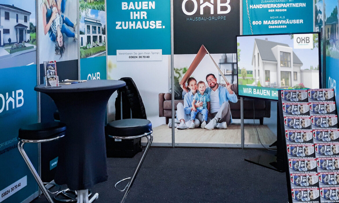 OHB auf der „WIR BAUEN – DIE 12. BAUFACHMESSE“