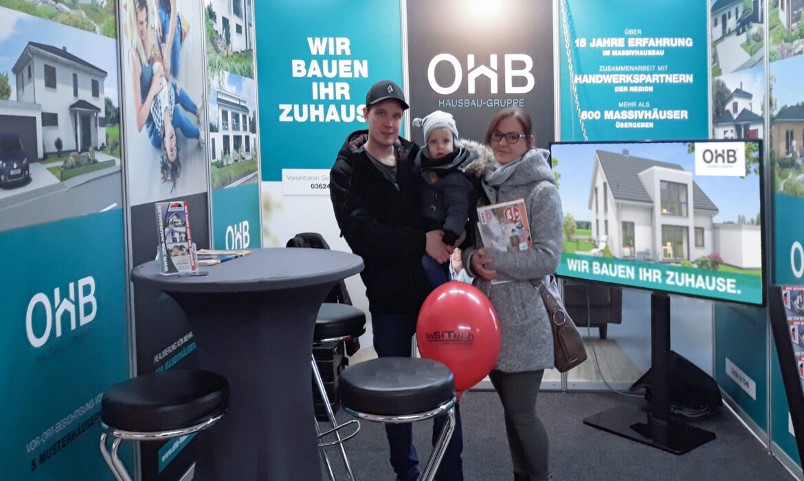 OHB auf der „WIR BAUEN – DIE 12. BAUFACHMESSE“