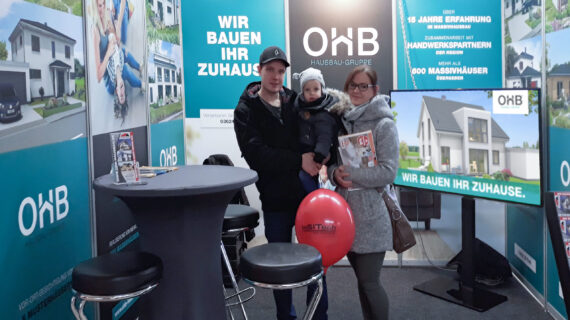 OHB auf der „WIR BAUEN – DIE 12. BAUFACHMESSE“