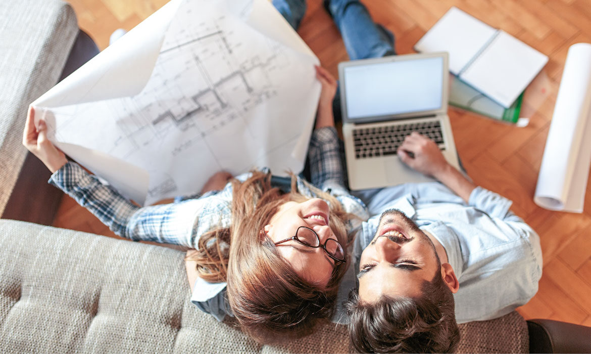 Gute Zeit zum Planen der eigenen vier Wände