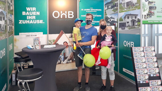 OHB AUF DER 6. BAUFACHMESSE “WIR BAUEN!”