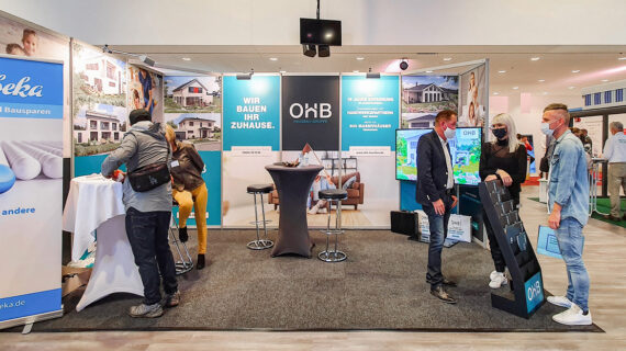 OHB AUF DER Immobilienmesse „Eigentum & Wohnen“