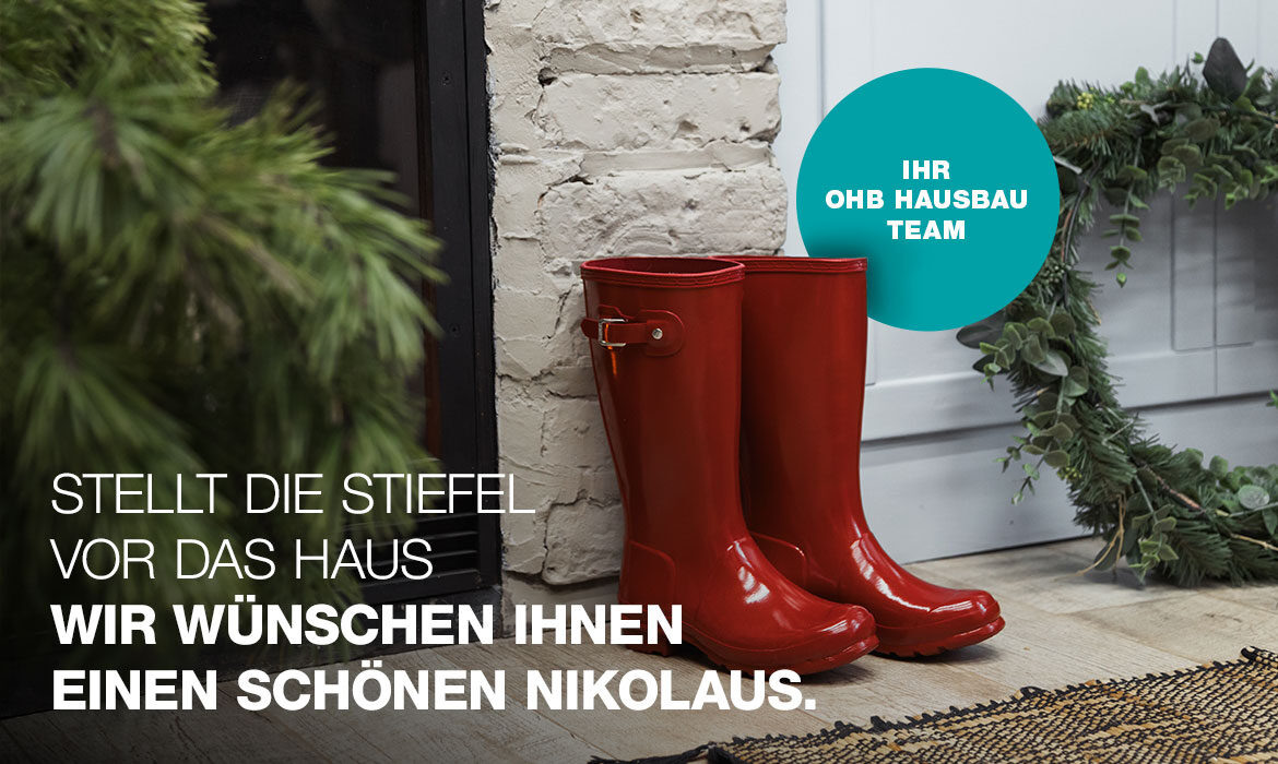 Wir wünschen einen schönen Nikolaus