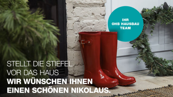 Wir wünschen einen schönen Nikolaus