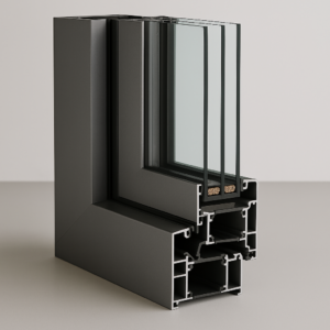 Aluminiumfenster Dreifachverglasung